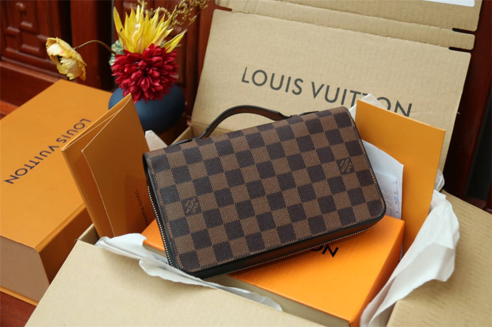 Louis Vuitton wallet ZIPPY  N41503 2025 new 